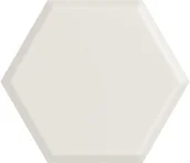 Płytki ceramiczne - Paradyż Woodskin Bianco Heksagon Struktura A 19,8x17,1 - miniaturka - grafika 1