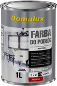 Farby do metalu - Domalux Farba  Alkosol biały 1 l - miniaturka - grafika 1
