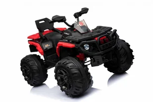Super-Toys MEGA WIELKI QUAD MAVERICK Z NAPĘDEM 4X4, AMORTYZATORY, MIĘKKIE KOŁA,/BBH3588 BBH-3588-CZERWONY - Pojazdy elektryczne dla dzieci - miniaturka - grafika 8