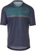 Koszulki rowerowe - Giro Roust Koszulka rowerowa z zamkiem błyskawicznym Mężczyźni, midnight pablo M 2020 Koszulki MTB i Downhill 270184-062 - miniaturka - grafika 1