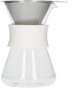 Zaparzacze i kawiarki - Hario Glass Coffee Maker Biały S-GCM-40-W - miniaturka - grafika 1