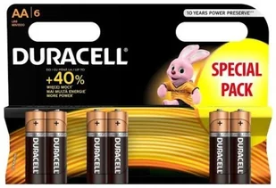Duracell Bateria alkaliczna AA / LR6 Basic Duralock - 6 sztuk - Baterie i akcesoria - miniaturka - grafika 2