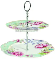 Tace i patery - Nuova Cer Easy life r2s DWUPIĘTROWA PATERA DO CIAST I OWOCÓW - CHINOISERIE (1059 CHI) - miniaturka - grafika 1