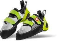 Buty sportowe męskie - Ocun Ocun Jett QC But wspinaczkowy, yellow/grey UK 11,5 | EU 46,5 2021 Buty wspinaczkowe na rzepy 4041-11,5 - miniaturka - grafika 1