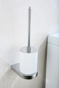 Art Platino Liwio Szczotka toaletowa wisząca, chrom LIW-56090 (LIW56090) - Akcesoria do wc - miniaturka - grafika 2