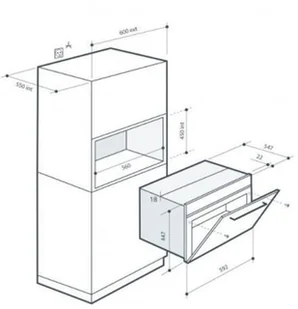 Piekarnik do zabudowy De Dietrich DKC7340W - Piekarniki do zabudowy - miniaturka - grafika 2