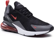 Sneakersy męskie - Nike Buty Air Max 270 Ess DM2462 001 Black/Team Orange/Iron Grey - miniaturka - grafika 1
