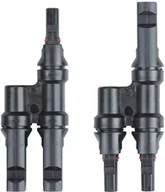 Akcesoria do kolektorów i fotowoltaiki - Orno Rozdzielacz 2xMC4 Typ T do paneli fotowoltaicznych OR-PV-13609 - miniaturka - grafika 1