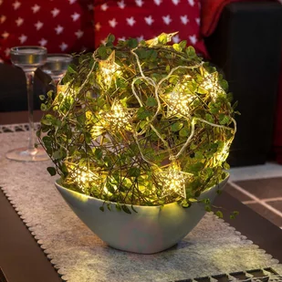 KonstSmide 16-pkt. łańcuch świetlny LED ze złotymi Gwiazdami - Oświetlenie świąteczne - miniaturka - grafika 4