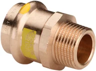 Łączniki, trójniki, kształtki - Viega Nypel 18 x 1/2" GZ PROFIPRESS G - miniaturka - grafika 1