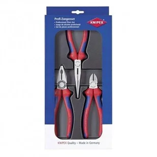Knipex szczypce zestaw 3 szt. (00 20 11) - Kombinerki i obcęgi - miniaturka - grafika 2