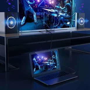 Baseus High Definition | Kabel przewód HDMI - HDMI 2.0 4K30Hz HD 18Gbps 8m CAKGQ-E01 - Kable - miniaturka - grafika 2