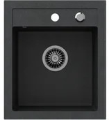 Zlewozmywaki - STEINER czarny JOHNNY 100 - miniaturka - grafika 1