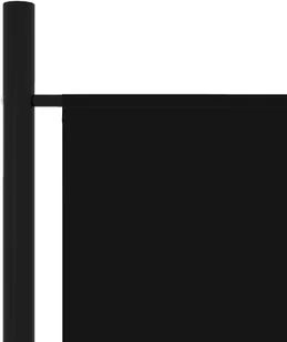 vidaXL Parawan 6-panelowy, czarny, 300 x 180 cm vidaXL - Parawany - miniaturka - grafika 5