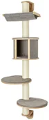 Drapaki dla kotów - Kerbl Drapak dla kota naścienny Dolmit Tofana, szary, 168 cm, 81540 - miniaturka - grafika 1