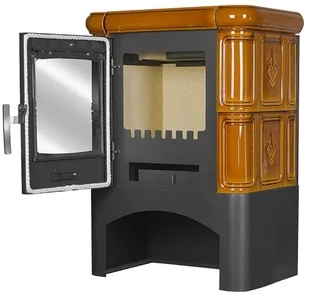 Ekoprojekt 198 TOPGAR Piec kaflowy 5,7kW brąz średnica wylotu spalin 150 mm) spełnia anty-smogowy EkoProjekt 19877505 77505-uniw - Piece wolnostojące - miniaturka - grafika 3