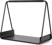 Akcesoria kominkowe - Ferm Living Stojak na drewno Port czarny metalowy 1104263210 - miniaturka - grafika 1