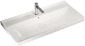 Umywalki - Hatria Grandangolo 100x50 Y1EL - miniaturka - grafika 1