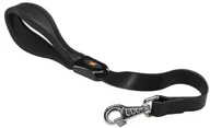 Smycze dla psów - Ferplast lidera ferplast krótkie Giotto, dla psów, wykonane ze skóry, czarny - miniaturka - grafika 1
