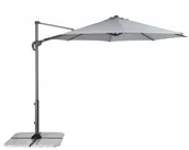 Parasole ogrodowe - Derby parasol przeciwsłoneczny Ravenna Smart 300 szary - miniaturka - grafika 1