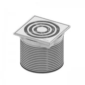 Syfony - Tece 3660009 TECEdrainpoint S ramka rusztu ze stali nierdzewnej łącznie z rusztem ozdobnym 100 x 100 mm przykręcana - miniaturka - grafika 1