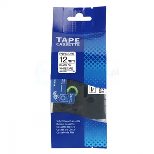 Brother strefadrukarek.pl Taśma TZe-FA231 do naprasowania 12mm x 3m biała czarny nadruk - zamiennik| OSZCZĘDZAJ DO 80% - ZADZWOŃ! 730811399 PROMOCJA! TZE-FA231 - Etykiety do drukarek - miniaturka - grafika 2
