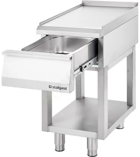 Stalgast stanowisko neutralne nastawne z szufladą 400 mm 9700210 - Piece, kotły  i płyty grzejne gastronomiczne - miniaturka - grafika 3