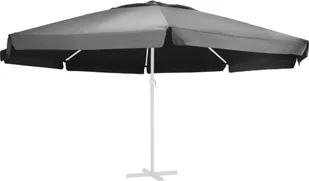 vidaXL Pokrycie do parasola ogrodowego, antracytowe, 600 cm 312548 - Parasole ogrodowe - miniaturka - grafika 2