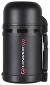Termosy - Lifeventure Lifesystems Termos obiadowy, TiV Widemouth 800, ciemny szary, 800 ml - miniaturka - grafika 1