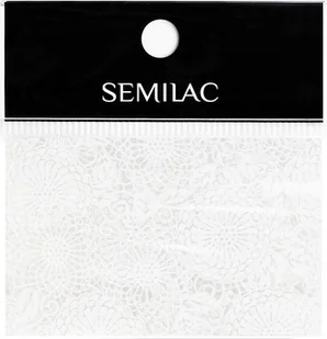 Semilac Folia transferowa 14 WHITE LACE KORONKA 5902751438048 - Ozdoby do paznokci Semilac Folia transferowa 14 WHITE LACE KORONKA 5902751438048 - Ozdoby do paznokci - miniaturka - grafika 1