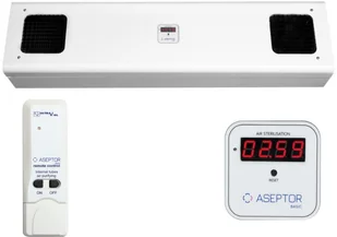 Ultra-viol Sp.j ASB-236WC RC przepływowa lampa UV-C Aseptor Basic ścienna z licznikiem i pilotem ASB 236 W C RC - Urządzenia medyczne Ultra-viol Sp.j ASB-236WC RC przepływowa lampa UV-C Aseptor Basic ścienna z licznikiem i pilotem ASB 236 W C RC - Urządzenia medyczne - miniaturka - grafika 1