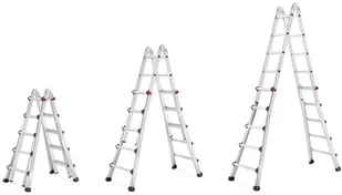 996 99674995 Drabina przegubowa teleskopowa 4x5 z opcją na schody wysokość robocza 6,50m) 74995-uniw - Drabiny - miniaturka - grafika 2