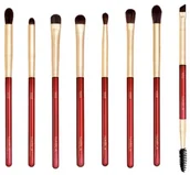 Pędzle do makijażu - NABLA Ruby Complete Eye Brush Set - Zestaw pędzli do makijażu oczu - miniaturka - grafika 1