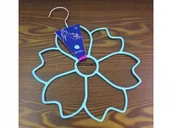 Wieszaki do szafy - WIESZAK NA APASZKI SZALE PASKI stalowy powlekany 1 - miniaturka - grafika 1