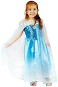 Stroje karnawałowe - GO Kostium Królowa Śniegu dla dziewczynki SL-BP13 - miniaturka - grafika 1