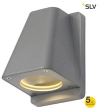 Spotline Kinkiet WALLYX GU10 ścienna, srebrnoszara, max. 50W, IP44  227194 - Lampy ogrodowe - miniaturka - grafika 7