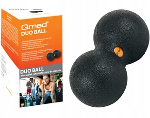 Wałek do masażu Qmed duoball podwójna piłka roller - Akcesoria do masażu - miniaturka - grafika 2