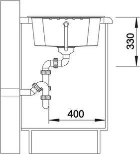 Blanco ZIA 40S BIAŁY 516922 - Zlewozmywaki - miniaturka - grafika 8