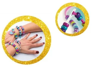 Clementoni Crazy Chic kolorowe bransoletki 78415 CL78415 - Zabawki kreatywne - miniaturka - grafika 3