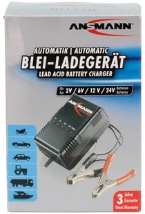 Ansmann Ładowarka do akumulatorów kwasowo-ołowiowych ALCS 2-24 A - Ładowarki i akumulatory - miniaturka - grafika 8