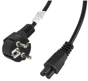 3M LANBERG LANBERG Kabel zasilający Laptop MIKI IEC 7/7 IEC 320 C5 VDE czarny CA-C5CA-11CC-003-BK - Części i akcesoria do laptopów - miniaturka - grafika 3