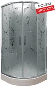 Kabiny prysznicowe - Liveno Liveno Ester 90x90 KP-ESTER-1590-W - miniaturka - grafika 1