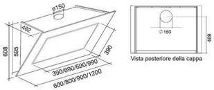 Falmec QUASAR WHITE 90 - Okapy kuchenne - miniaturka - grafika 5