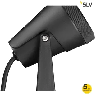 Spotline SLV SAMRINA SP single QPAR51 zewnętrzna naziemna lampa kolczasta czarna 1004757 - Lampy ogrodowe - miniaturka - grafika 6
