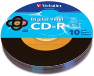 Nośniki danych - Verbatim Płyty Cd-r Vinyl Kolor 700MB 100szt Audio - miniaturka - grafika 1