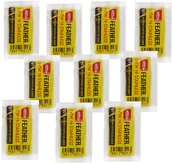 Maszynki do golenia i wkłady - Feather Żyletki New Hi-Stainless Powleczone Platyną 50 szt - miniaturka - grafika 1