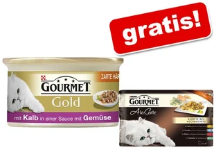 Purina Gourmet Megapakiet Gold Kawałki w Sosie, 48 x 85 g - Cielęcina z warzywami - Mokra karma dla kotów - miniaturka - grafika 3