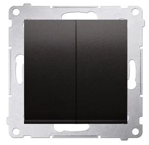 Simon KONTAKT- ŁĄCZNIK Wyłącznik świecznikowy 16AX ANTRACYT 54 (DW5A.01/48) - Wyłączniki światła i elektryczne - miniaturka - grafika 2