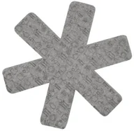 Pozostałe akcesoria kuchenne - Cuisy cuisy kb5431 chroni patelnia filcu wełnianego Czerwony/Szary/czarny 37, 5 X 0, 2 X 37, 5 cm, 2-częściowy KB5431 - miniaturka - grafika 1