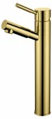 Baterie podtynkowe - Blue Water bateria umywalkowa wysoka Denver DEN-BUW.050 złota - miniaturka - grafika 1
